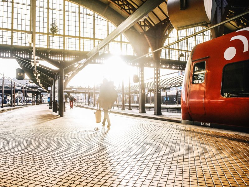 S-baan spoor van Kopenhagen krijgt in de toekomst autonome treinen. (Foto: Siemens Mobility)